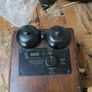 Antique Wind Up Telephone Box Image 5