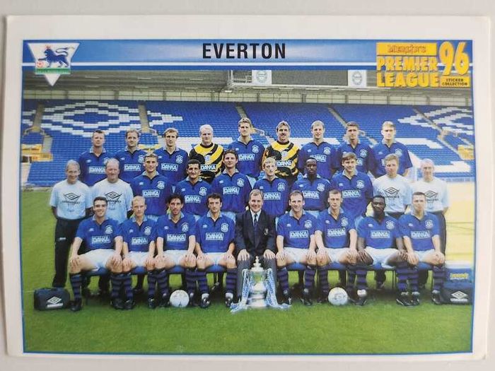 '96 Premier League - Merlin stickers