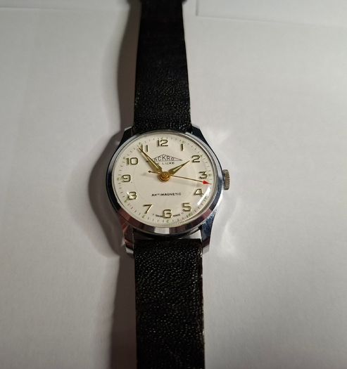 Vintage Swiss Watch Ackro De Luxe