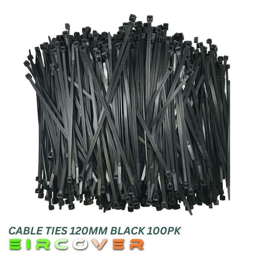 Heavy Duty White Cable Ties 450mm  White 100pk