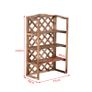 3-Tier Wooden Flower Stand Plant Holder Shelf Display Rack Pots Storage Outdoor Indoor 75 x 38 x 120cm Image 2