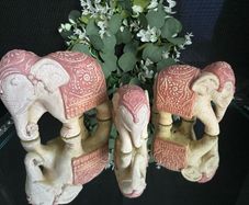 Vintage Elephants Ornaments