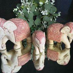 Vintage Elephants Ornaments