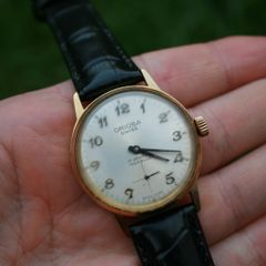 Vintage Oriosa Swiss 17 jewels Incabloc men's vintage wristwatch circa 1960s-works when wound