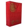 Red and Gold Lucky Chinese Pattern Boutique/Retail/Gift Carrier Bags with String Handles Image 2
