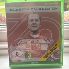 F1 2020 Deluxe Schumacher Edition Xbox One UNUSED Codes