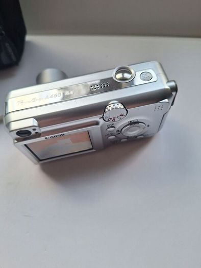 Canon PowerShot A460 digital camera.