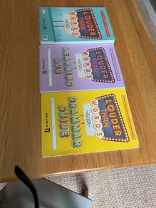 Louder than Words book, log and grammar guide
