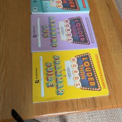 Louder than Words book, log and grammar guide