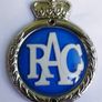 1960's Vintage ROYAL AUTOMOBILE CLUB R.A.C. Radiator Grill Fitting Car Badge Image 3