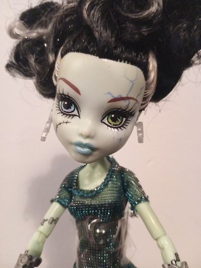 2008 G1 Frankie stein ghouls rule doll.