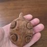 Hand Carved Wood Sea Turtle Ocean Beach House Decor Carving Art Sculpture Statue Image 3