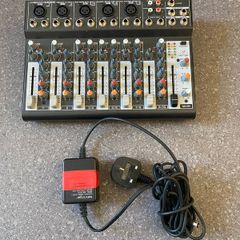 Behringer XENYX 1002B Premium 10-Input 2-Bus Mixer w/ Xenyx Preamps Audio Mixer