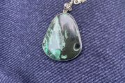 Pendant on silver chain