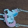Unicorn Pendant Necklace. Image 3