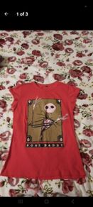red jack skellington t shirt
