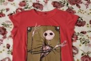 red jack skellington t shirt