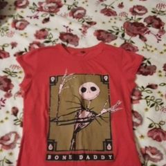 red jack skellington t shirt