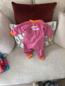 baby warm suit used for water babies