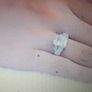 10kt White Gold Filled Ring Image 3