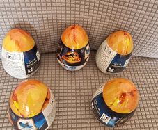 5x Sealed Jurassic World Dominion Captivz Slime Eggs - New