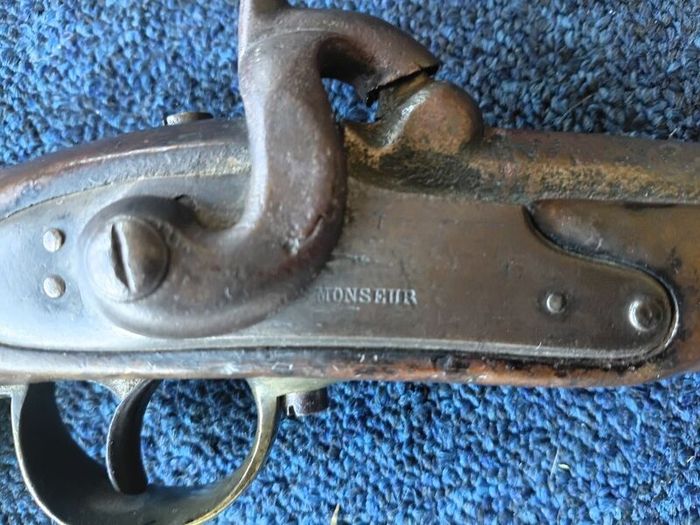 Antique pistol.