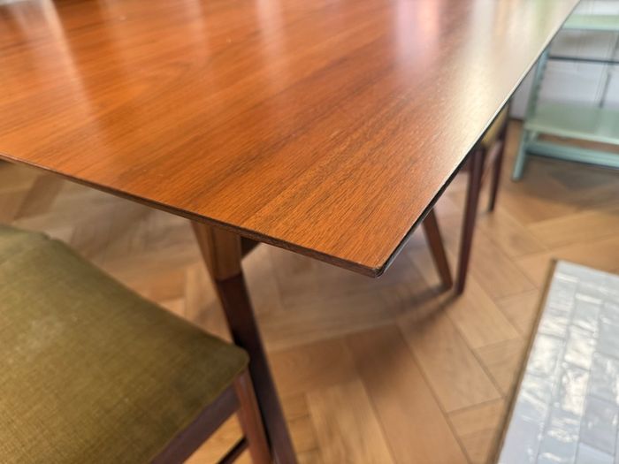 West Elm extendable dining table - mid-century