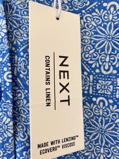 BNWT Size 12 Next Linen Mix Top