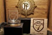 Irish Defence Forces 7th Inf Batt Whiskey gift set