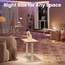 80cm Small Electric Standing Desk Adjustable Height, 4 Memory Height Settings Image 9