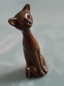 Ornament - C.1960s Cat - Figurine
