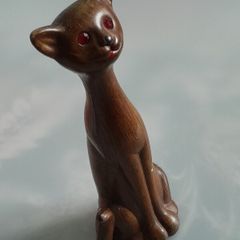 Ornament - C.1960s Cat - Figurine