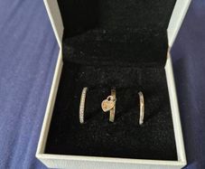 2 Box's / 2 Sets Of Pandora Rings