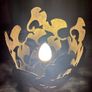 Table lamp metal oxidise decorative Image 5