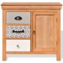 Sideboard 65x35x60 cm Solid Wood Eucalyptus Image 4