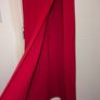 Gorgeous red high slit maxi dress from Boohoo Image 3