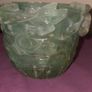 Antique Chinese Green Quartz Carved Lidded Jar Image 10