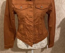 Rust coloured denim  jacket