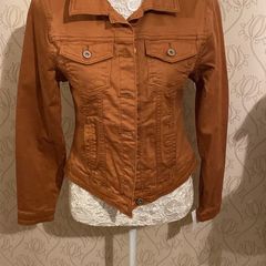 Rust coloured denim  jacket