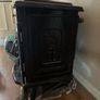 Mulberry wood stove with back burner Image 4