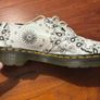 Dr. Martens 1461 Bandana White Black Paisley Oxford Shoes | Size UK 8 Image 2
