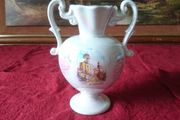 Antique San Marino Ceramic Two Handled Lustre Vase