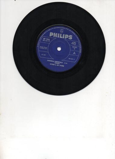 Low Price Esther & Abi Ofarim Cinderella Rockerfella 1967 Single