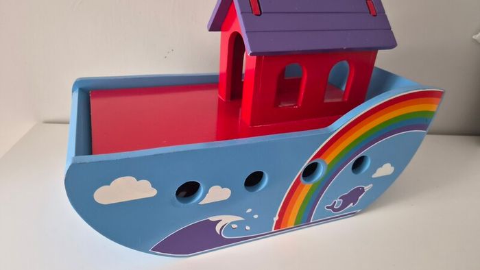 Kids Noahs Ark wooden plays etc- Large