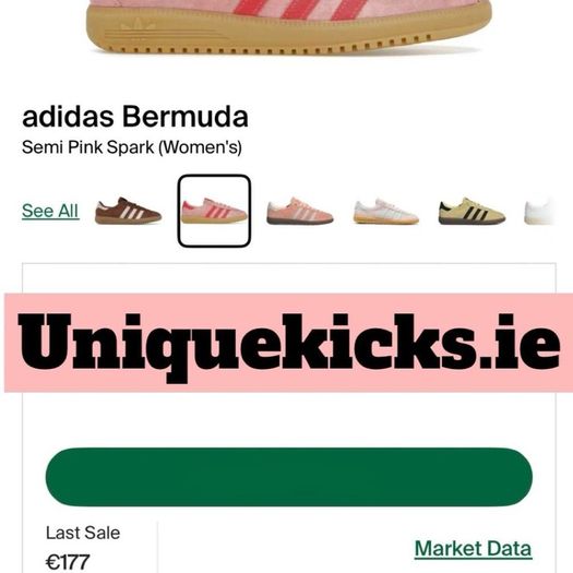 Premium Adidas Bermuda Pink Red