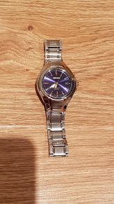 Seiko Kinetic analogue watch with stainless steel strap