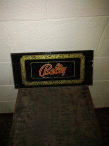 Vintage Glass Signs