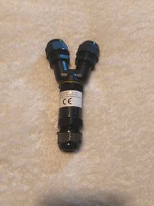 Y splitter Y-Cable Socket Branch Box Cable Connector