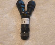 Y splitter Y-Cable Socket Branch Box Cable Connector