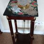 a pair of vintage marble top tables Image 5